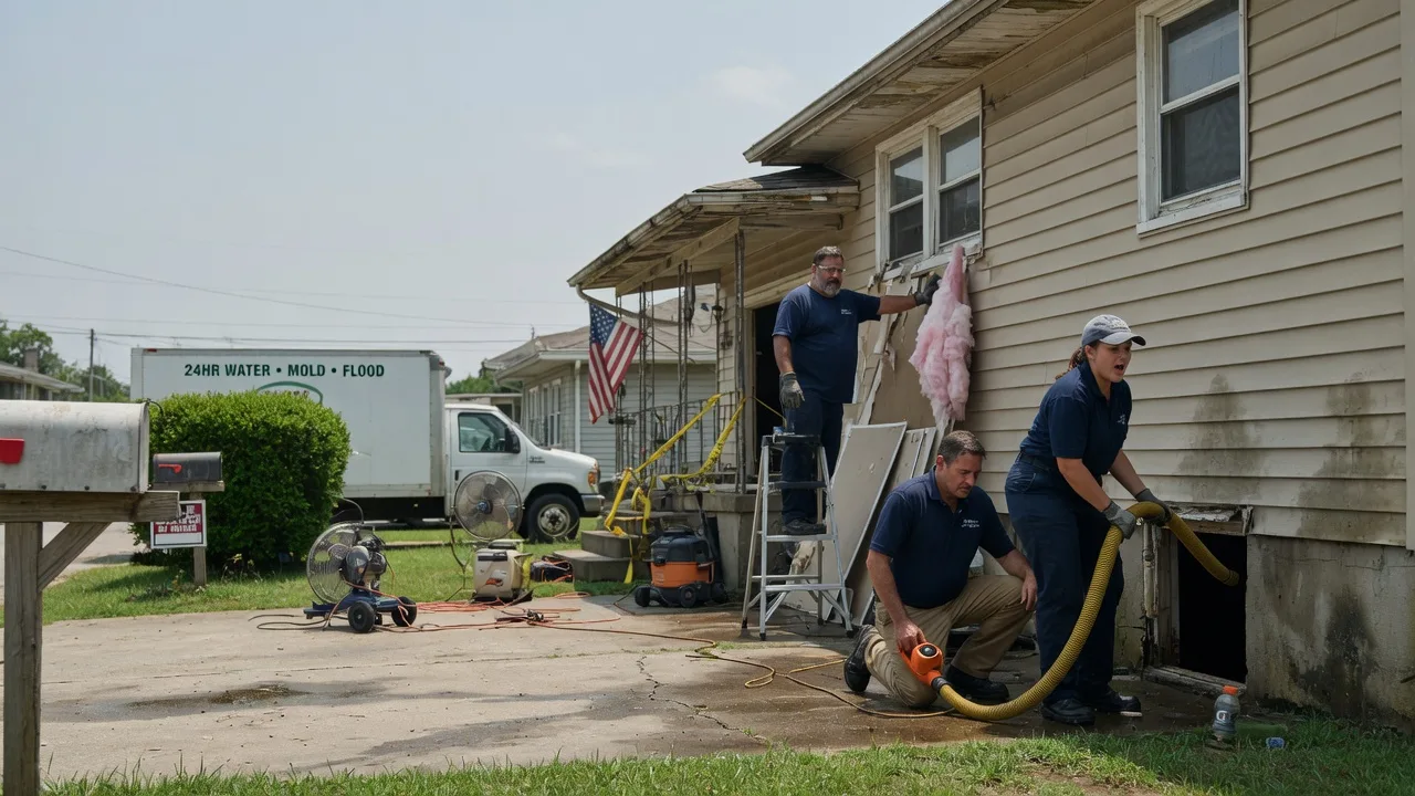 Water Damage Repair in Perryville, AK near me